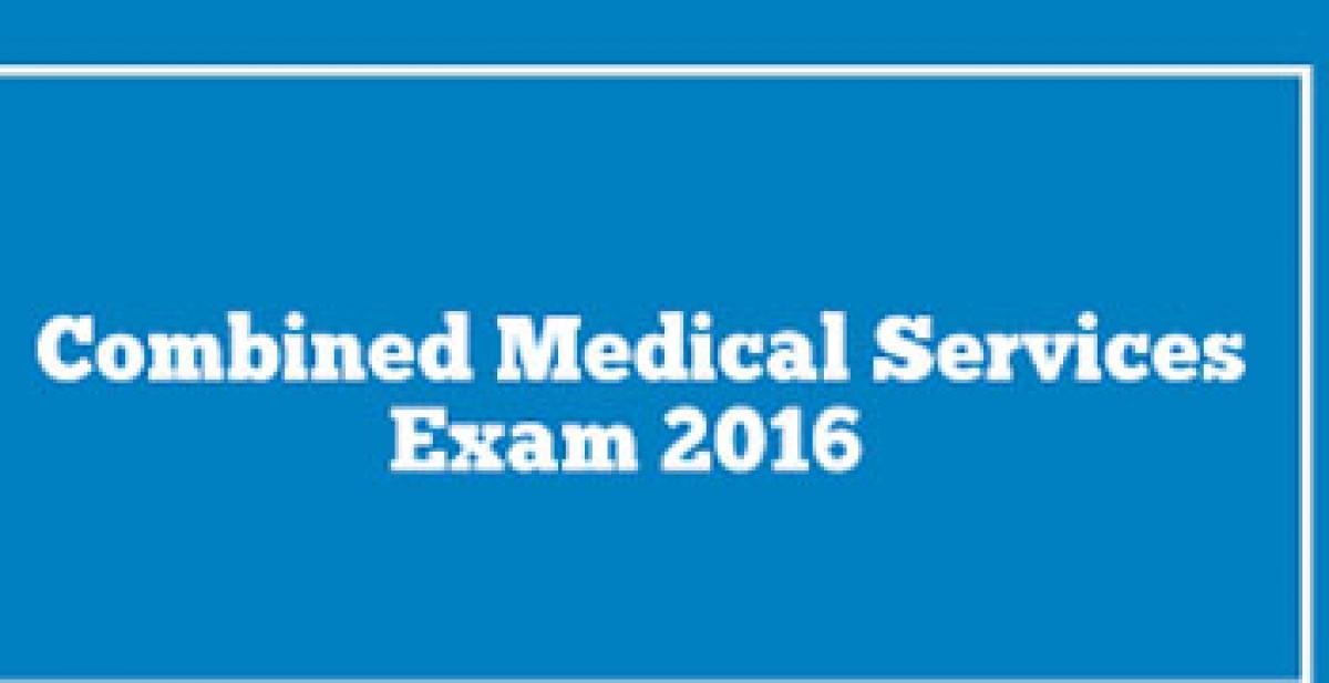 Combined Medical Services Examination, 2016 